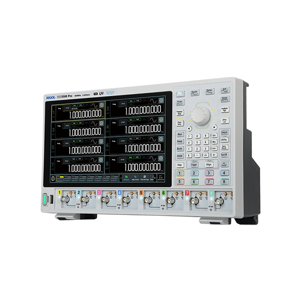 Генератор DG5000 Pro: 500МГц, 8каналов — для многоканальных тестов