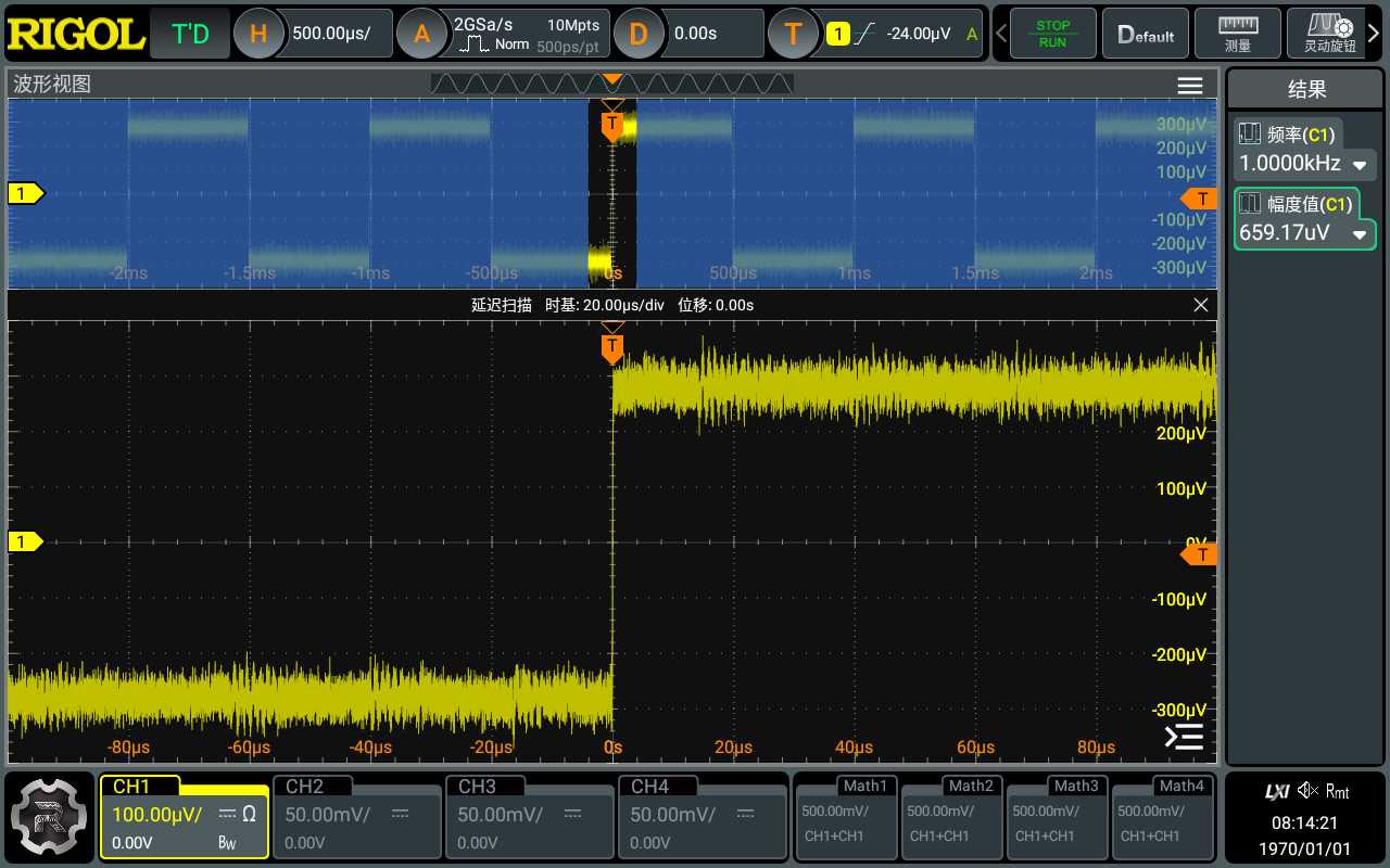 Осциллограф DHO4000: 800МГц, 12бит — для слабых сигналов