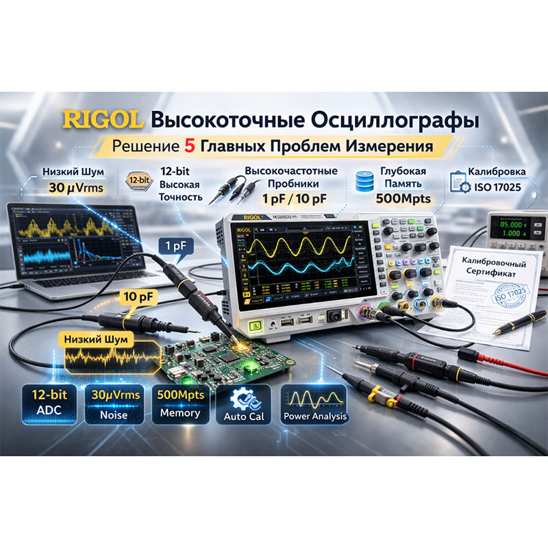 Название: Когда осциллографы сталкиваются с реальными проблемами: как компания RIGON решает пять основных проблем, возникающих у инженеров при измерениях