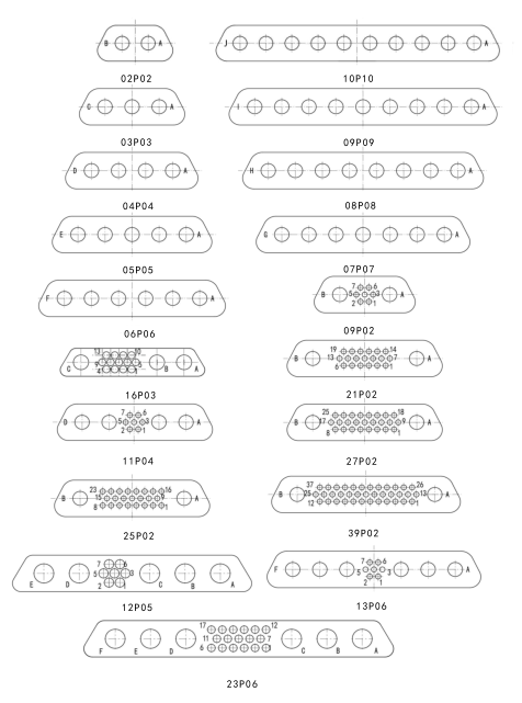 Электроконнекторы серии J30J с комбинированным подключением малого и большого тока（Тип обжима/Сварной тип）
