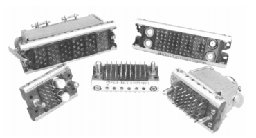 Разъемы серии PJ.PK (модульные комбинированные прямоугольные)