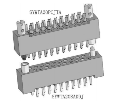 ПРЯМОУГОЛЬНЫЕ ЭЛЕКТРИЧЕСКИЕ РАЗЪЕМЫ СЕРИИ SYW (ШАГ 2.54 мм)