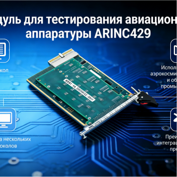 Испытательное оборудование ARINC429 привлекает внимание в области тестирования авиационного оборудования: многопротокольность, модульность и эффективный анализ становятся актуальными тенденциями.
