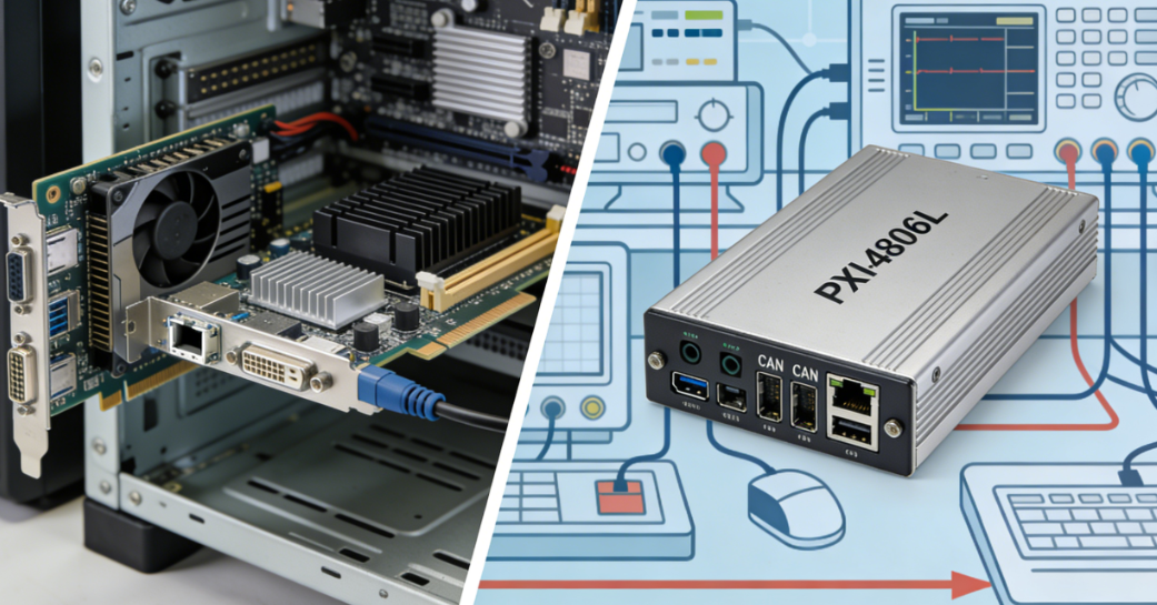 PXI и PCI: шаг вперед от универсальной шины к профессиональной тестовой платформе