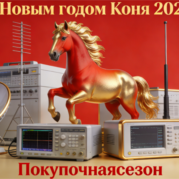 В преддверии Лунного Нового года Дракона начался сезон новогодних покупок профессионального измерительного оборудования, и к каждому заказу прилагаются подарки, чтобы подготовиться к празднику.