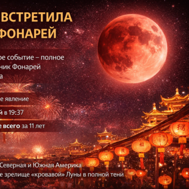 Фонари освещают Год Лошади, лунное затмение совпадает с Праздником Фонарей — вчера, в День Фонарей, мир стал свидетелем астрономического зрелища, случающегося раз в 46 лет