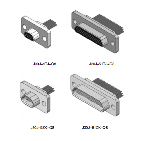 Крепление расширенное для круглых разъемов J30J-Q8/9.6/11.6