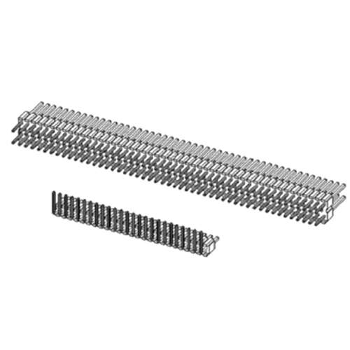 Между пластинками серии SYTMS 1.27 микропрямоугольных разъёмов