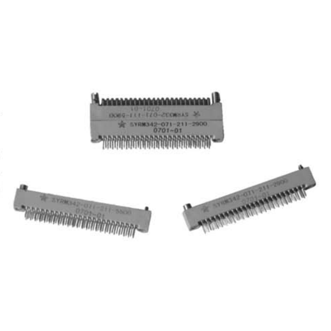 ПРЯМОУГОЛЬНЫЕ ЭЛЕКТРИЧЕСКИЕ РАЗЪЕМЫ СЕРИИ SYRM (ШАГ 1.905 мм)