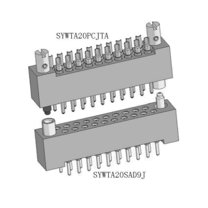 ПРЯМОУГОЛЬНЫЕ ЭЛЕКТРИЧЕСКИЕ РАЗЪЕМЫ СЕРИИ SYW (ШАГ 2.54 мм)