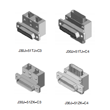 РАСШИРЕННАЯ КЛЕММНАЯ МОДИФИКАЦИЯ РАЗЪЕМОВ СЕРИИ J30J-C3/C4