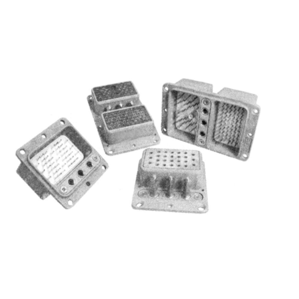 Разъемы серии CFKM1–CFKM2 (комбинированные прямоугольные)