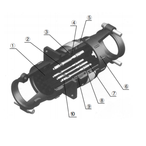 Разъемы серии XKE (малого круглого типа)