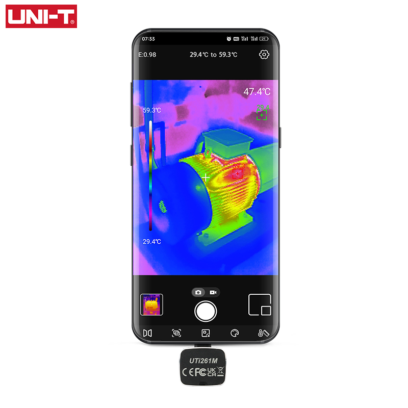 UTi261M Термографический прибор для телефона (Android)