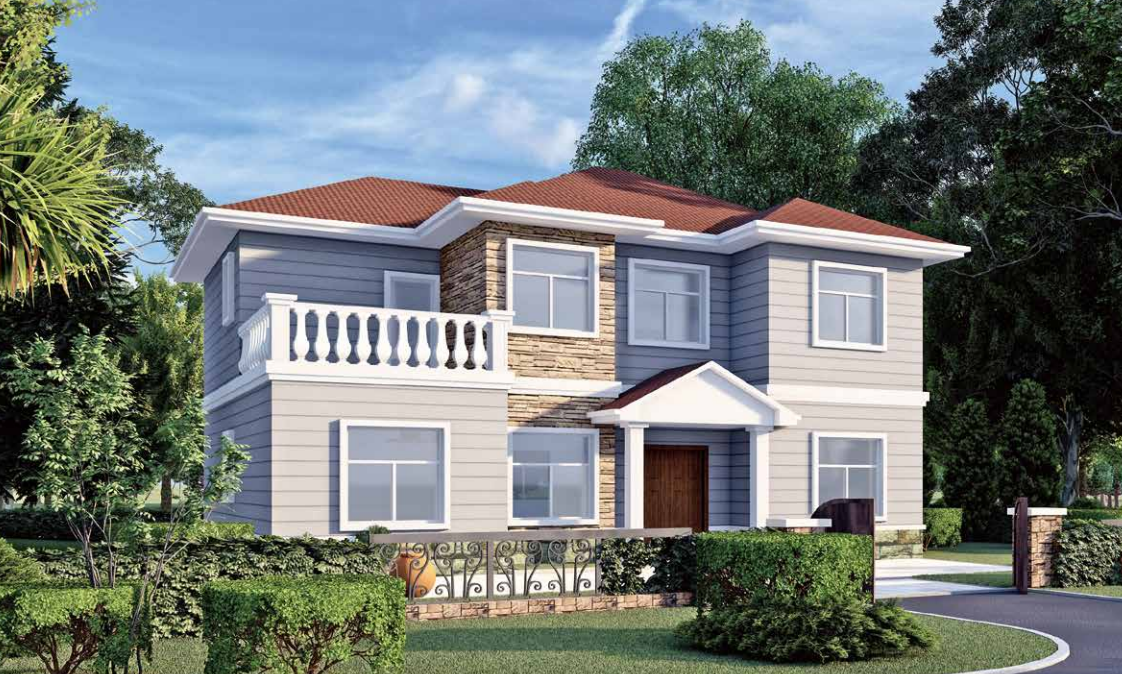 Технологии зеленого сборного строительства формируют новый тренд в сельской местности Официальный старт строительства двух сельских индивидуальных домов по технологии Легкая стальная вилла