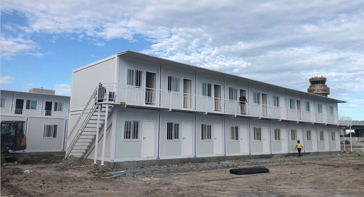 Компанияотгрузила очередную партию комплектующих для модульных зданий в Гвинею