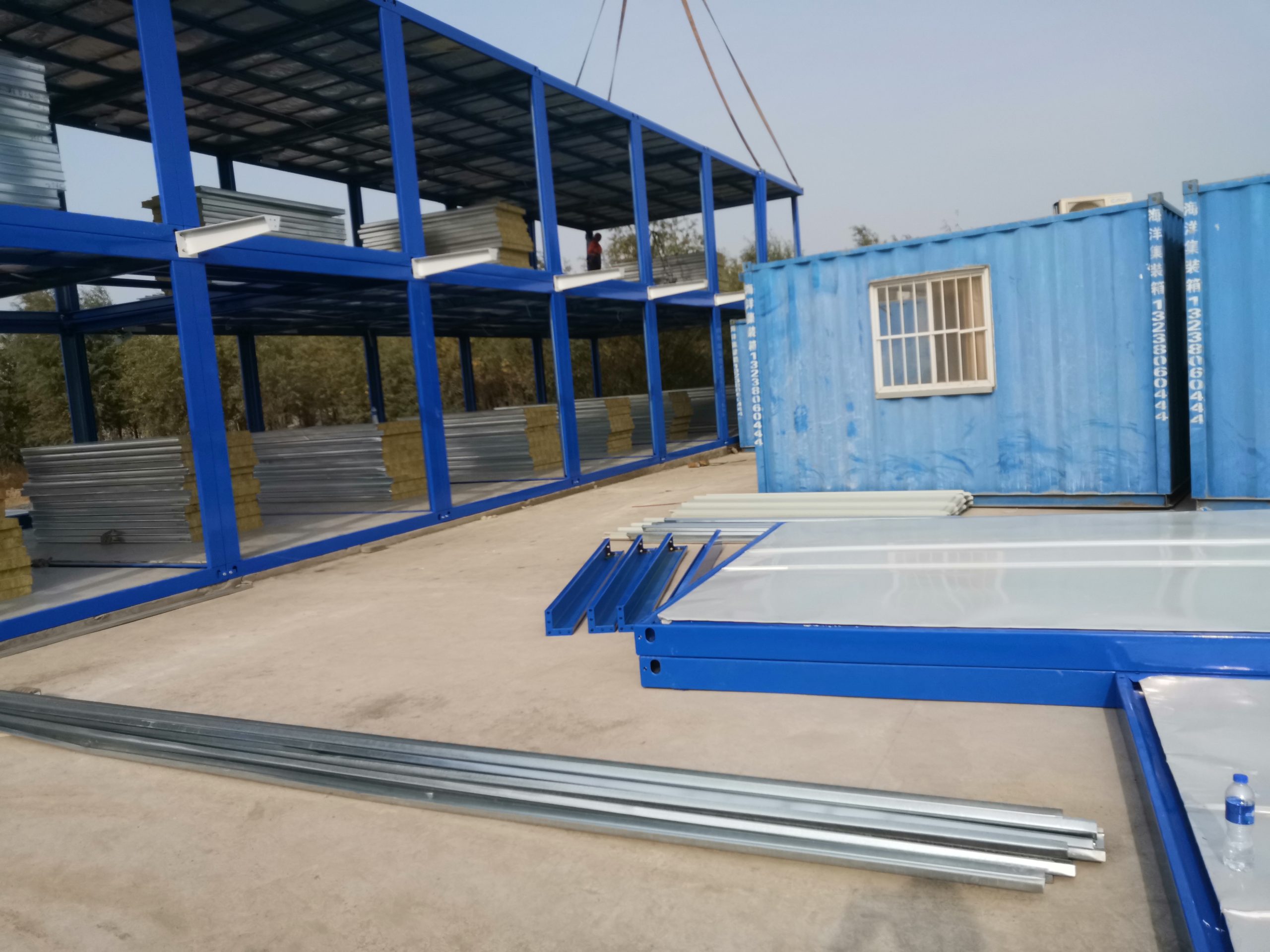 Отчет о ходе строительства модульного дома в Даляне