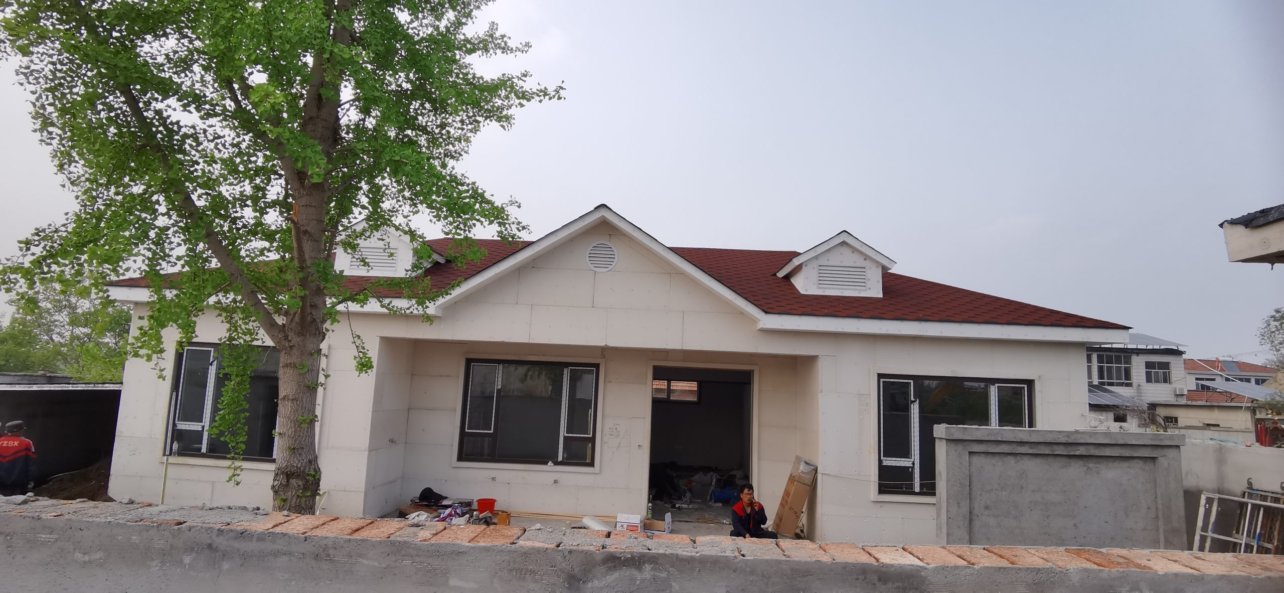 Полный рывок! Строительство легкого коттеджа продолжается