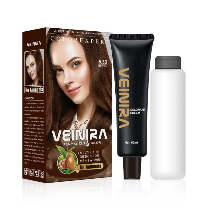 коричневый черный краска для волос крем