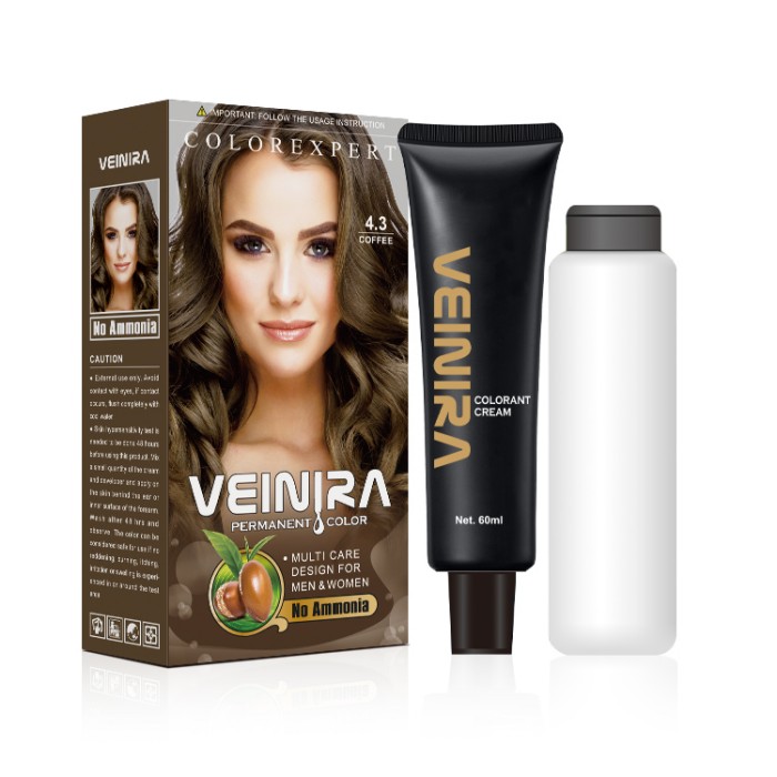 Кофейный краска для волос крем