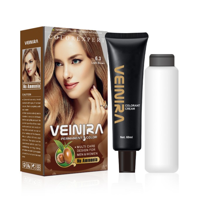 светло-коричневый черный краска для волос крем