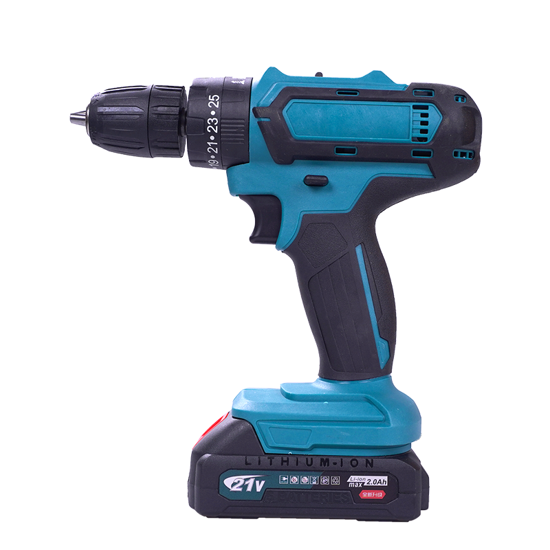 21 В дрель с щеточным мотором