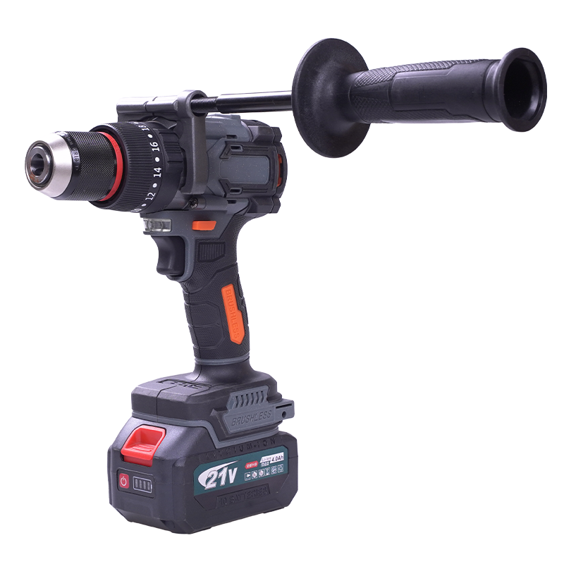 Профессиональный аккумуляторный ударный дрель с большой крутящей силой