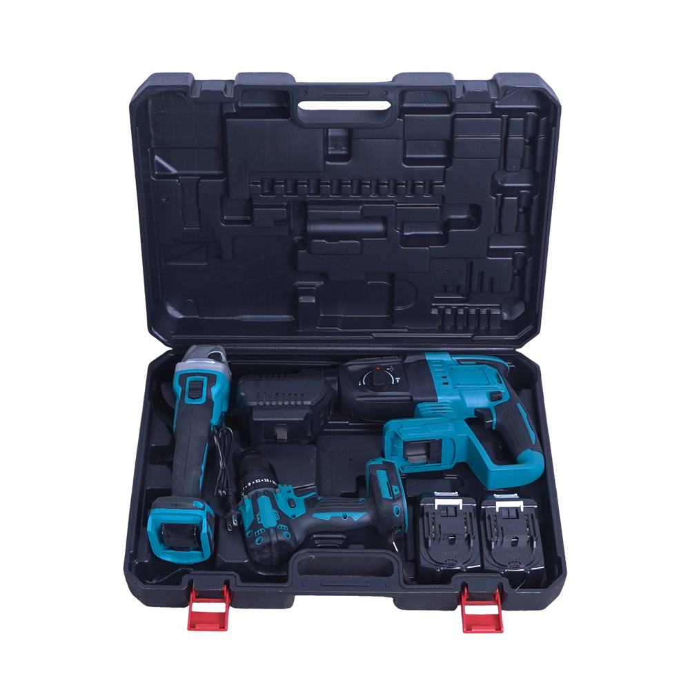 Мощный набор электроинструментов в трех предметах