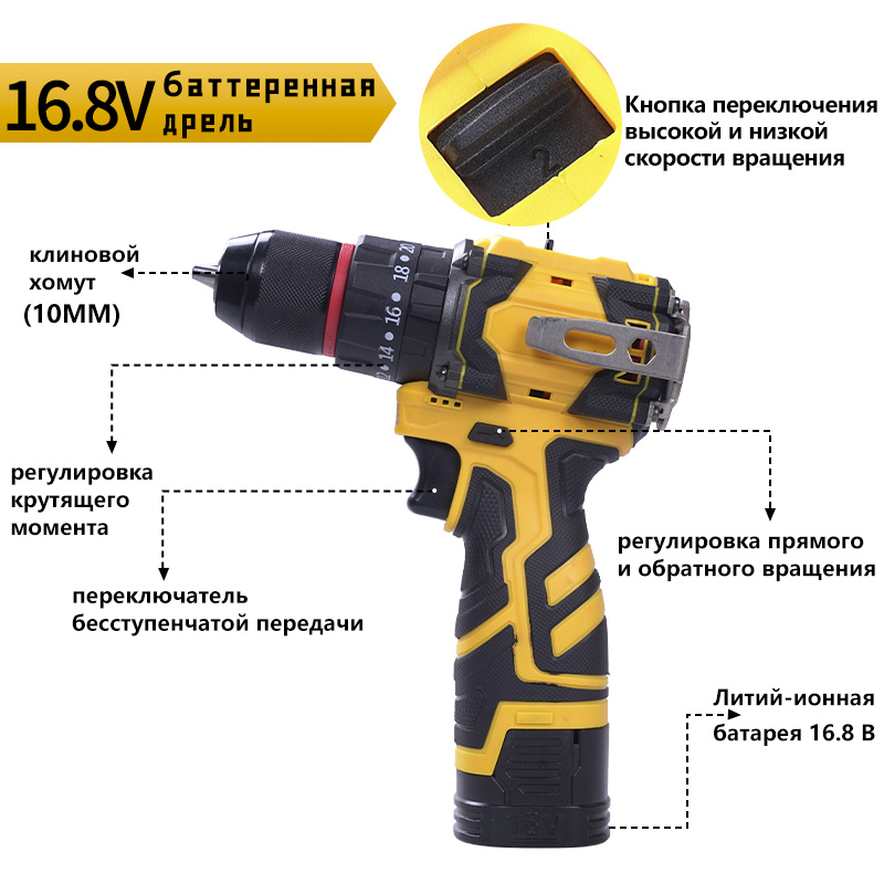  Ударная дрель — мощь для любых задач!