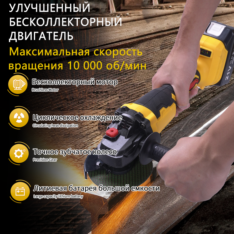 Комплект угловых шлифмашин для домашнего использования — надежный помощник при резке и шлифовке металла.