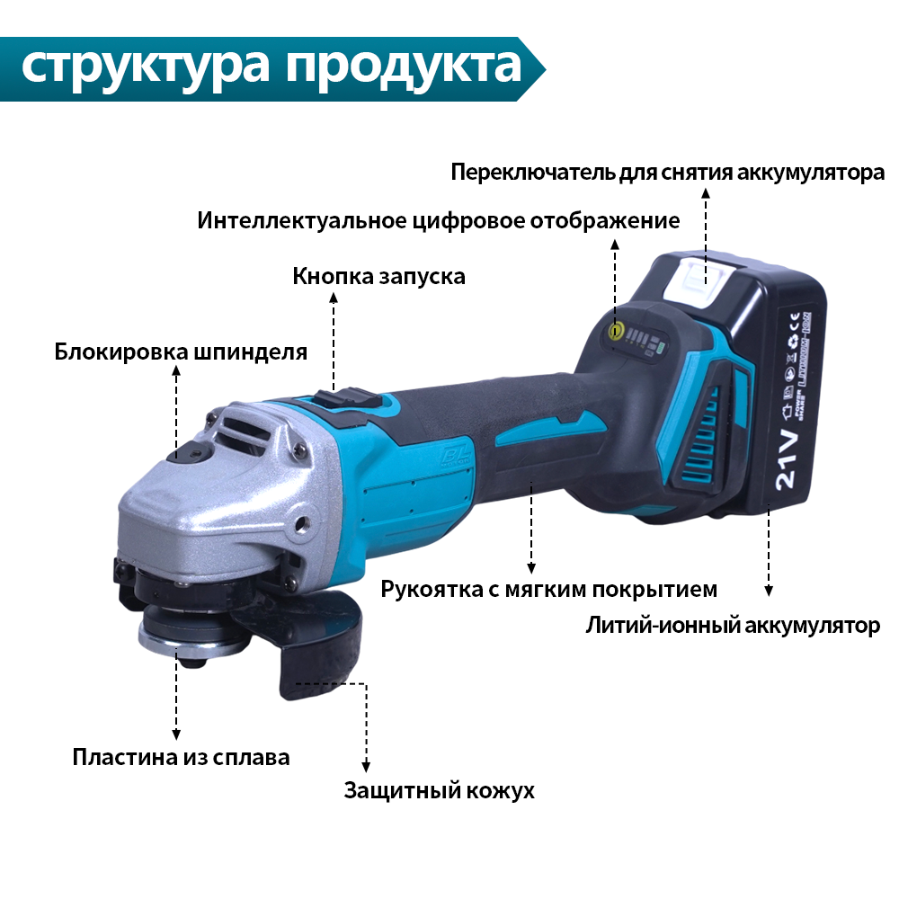 Мощный набор электроинструментов в трех предметах