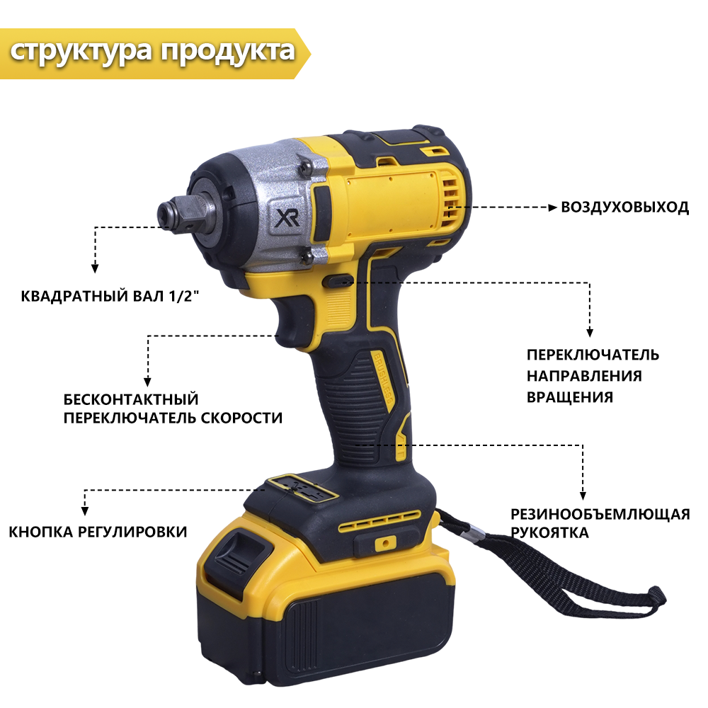 Универсальный мощный гаечный ключ, удобный в использовании, долговечный, подходит для дома и промышленности