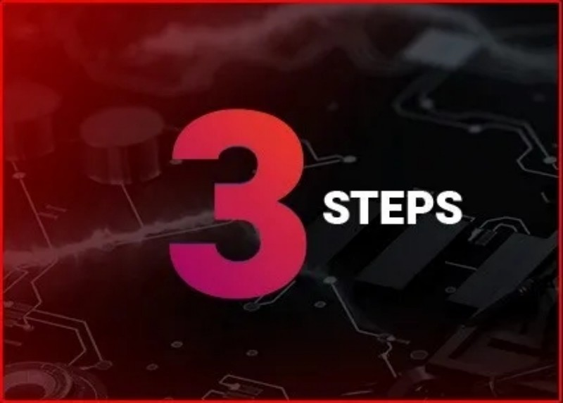 3 шага: Поднимите крышку, установите детали на место, и всё готово!