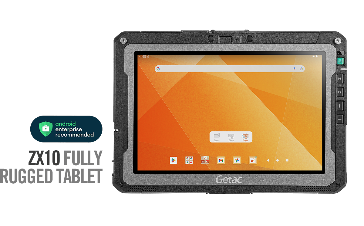 Getac ZX10 — самый легкий на рынке 10-дюймовый полностью защищенный планшет на Android (3)
