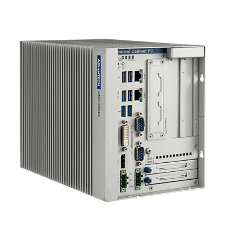 Настенный высокоэффективный встраиваемый безвентиляторный промышленный ПК UNO-3283G