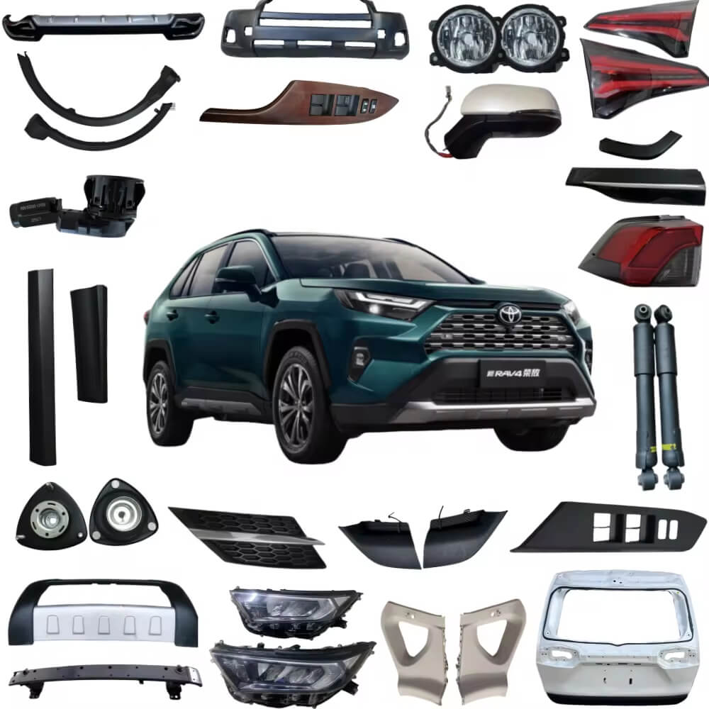 Кузовные детали и LED оптика для Toyota RAV4 XA50 (2019–2026) оптом из Китая