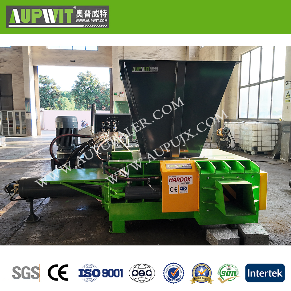 Описание полностью автоматического гидравлического пресса для алюминиевых банок и алюминиевой стружки с бункером