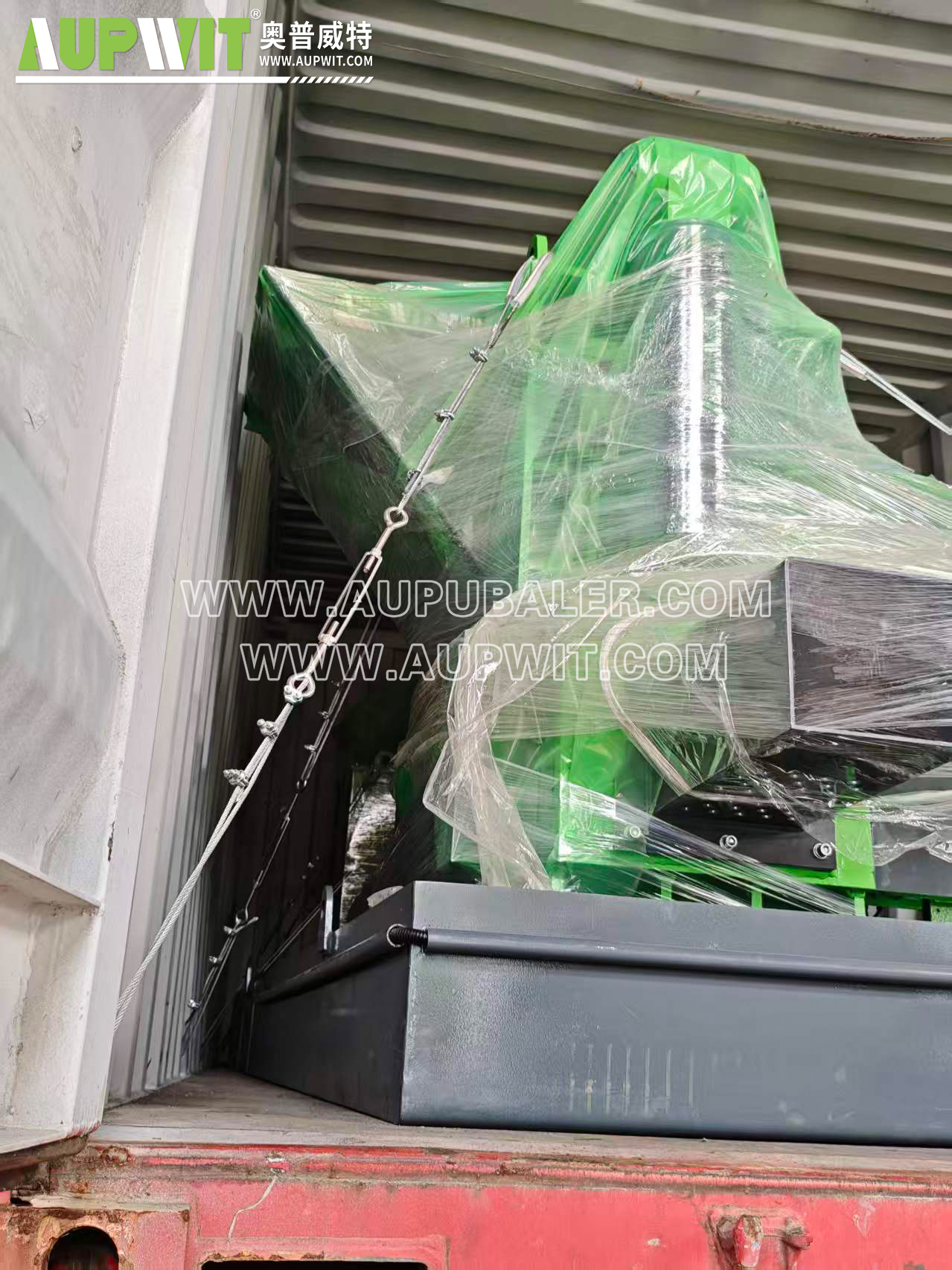 Отгрузка пресс-компактора для отработанных фильтров