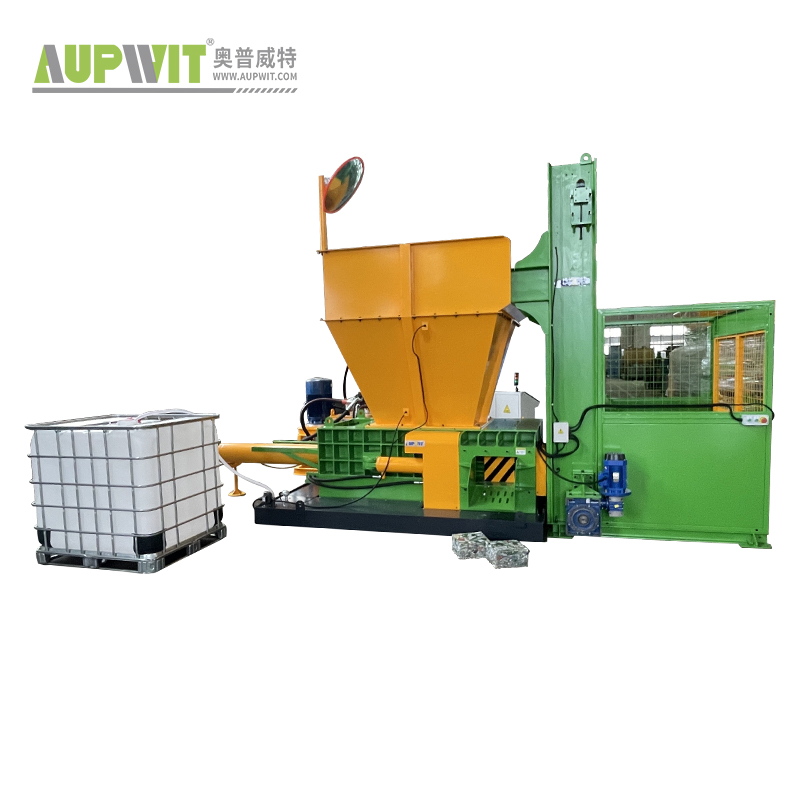 Линия автоматической упаковки цветных металлов и алюминиевых банок в кипы