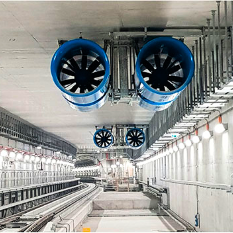 Quạt đường hầm công nghiệp: An toàn, độ tin cậy và hiệu quả kinh tế