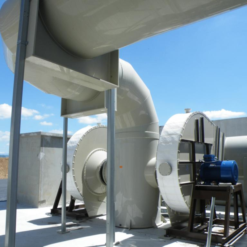 Высоконапорные центробежные вентиляторы: надёжное решение для сложных промышленных задач