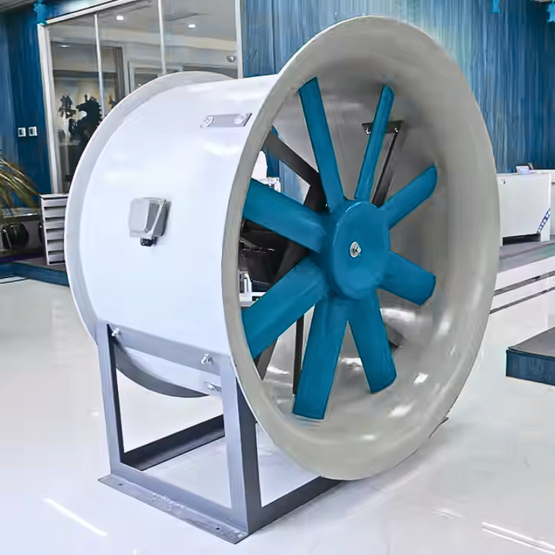 Мощность и Надежность: Осевой вентилятор 500 мм для эффективной промышленной вентиляции