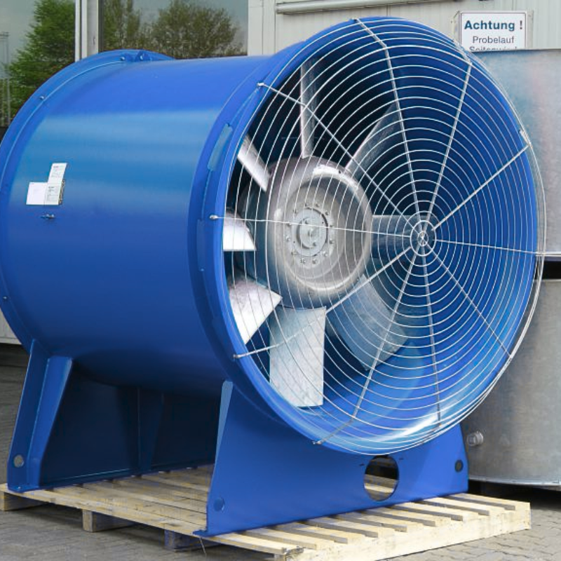 Новый уровень промышленной вентиляции: высокотемпературные осевые вентиляторы для экстремальных условий эксплуатации