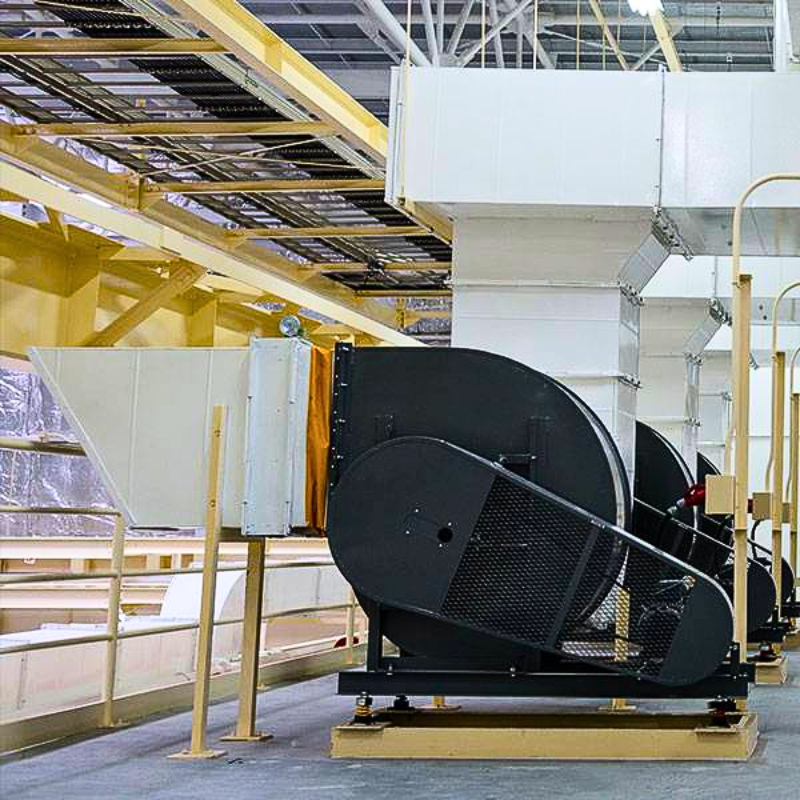 Осевые промышленные вентиляторы: как выбрать надёжное решение для вентиляции производственных помещений и технологических объектов