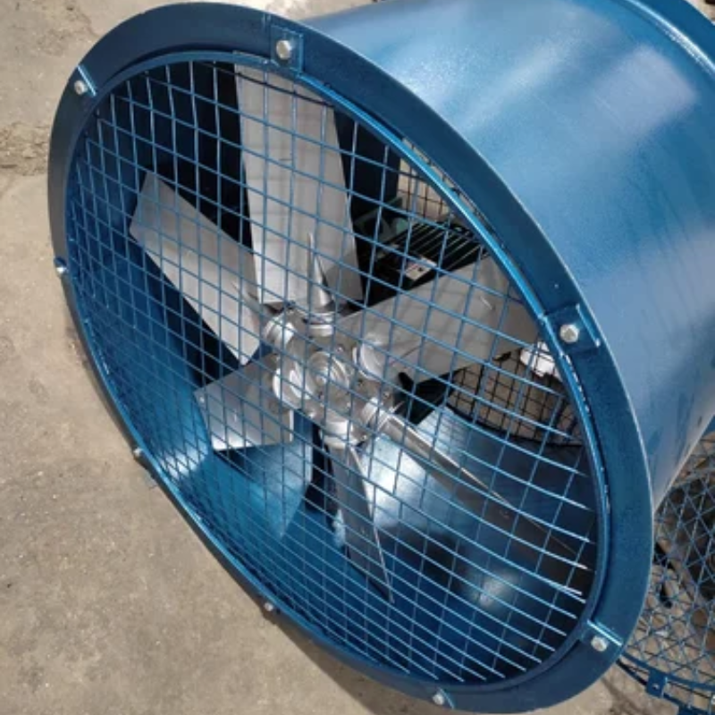 Индустриални аксиални вентилатори: Ефективен двигател в условията на големи въздушни потоци - пълен технологичен пробив от аеродинамичния дизайн до интелектуалния контрол