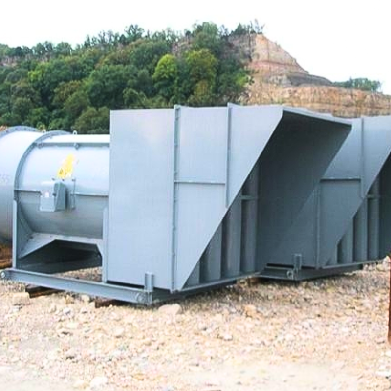 Осевой вытяжной вентилятор с клапаном — надежная вентиляция для промышленных и общественных объектов