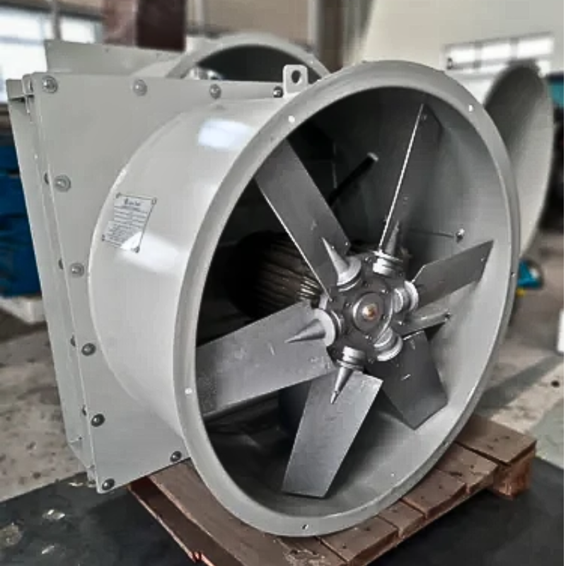 Промышленные осевые вентиляторы с фланцевым креплением: надёжное решение для систем вентиляции