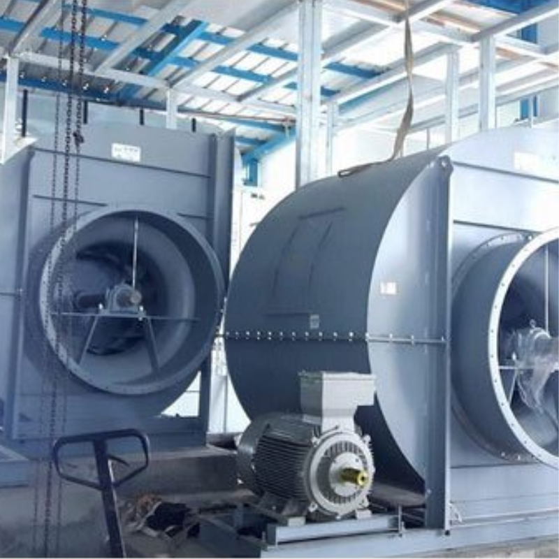 Специален работен вентилатор при високотемпературни условия