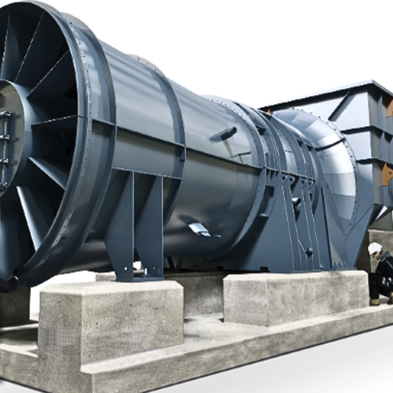 Надежная вентиляция шахт: Установка и обслуживание основного вентилятора для горных выработок