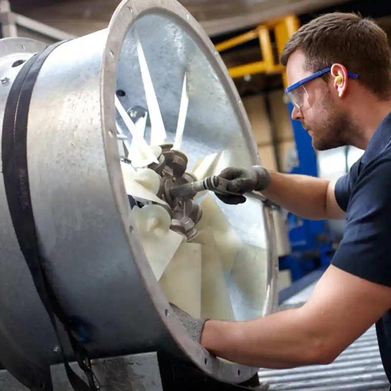 Шум от осевых вентиляторов сводит с ума? Как снизить шум с помощью радиальных центробежных моделей